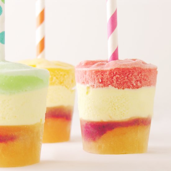 Ice Cream Punch Pops!