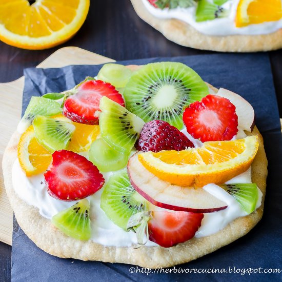 Easy Summer Fruit Pizza