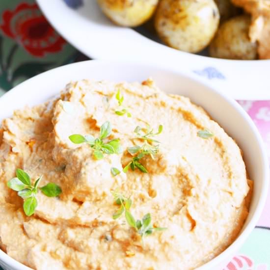 Sun-Dried Tomato Hummus