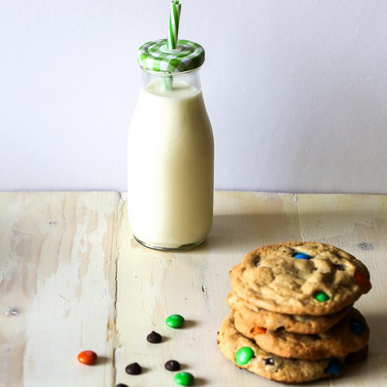 Choc Chip Cookies & Milk