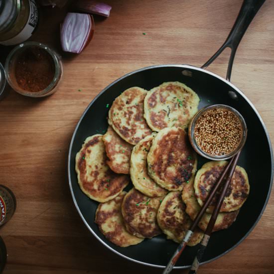 Asian Chive Pancakes