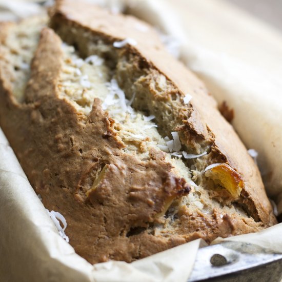 Piña Colada Nut Bread