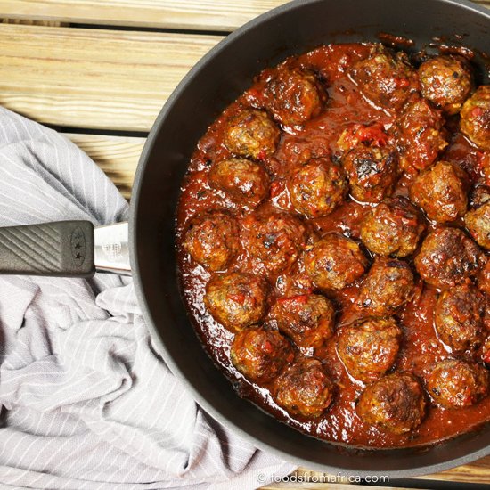 Marinated MeatBalls (Mshikaki)