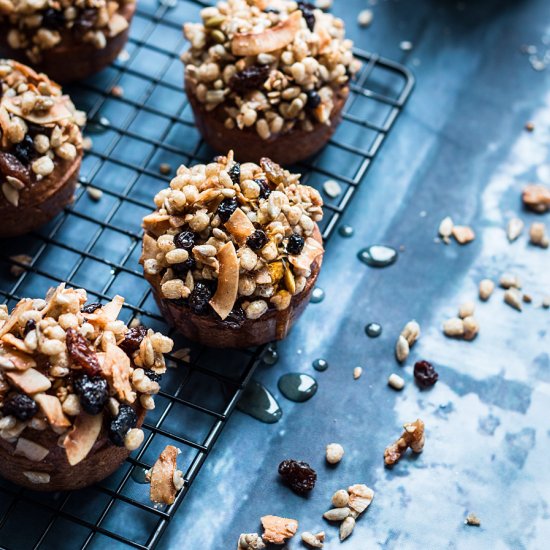 Granola & Honey Muffins