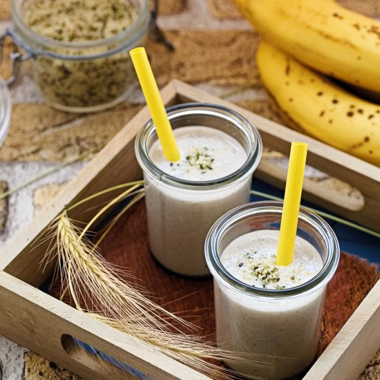 Hemp Coconut Banana Smoothie