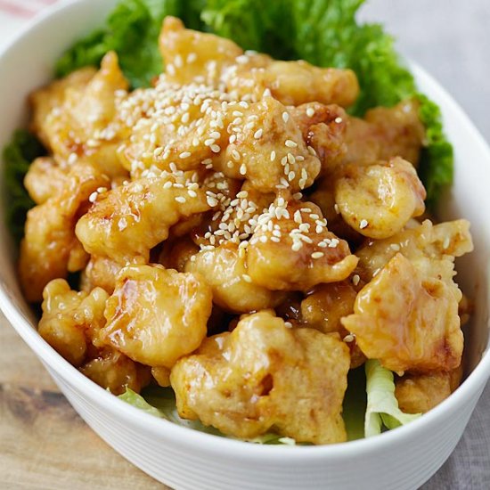 Honey Lemon Chicken