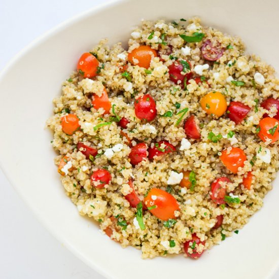 Tomato Herb Quinoa Salad