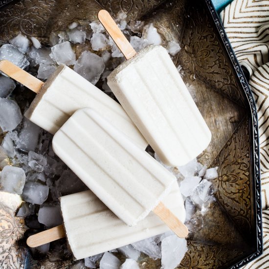 Coconut Lemongrass Ginger Popsicles