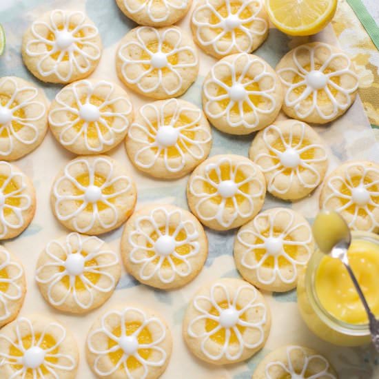 Lemon-Lime Thumbprint Cookies