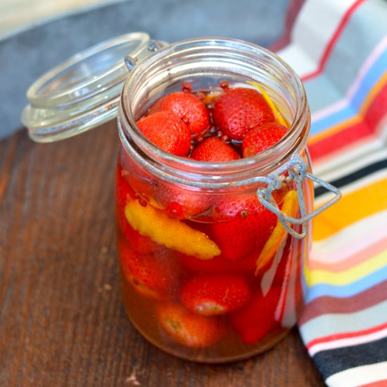 Pickled Strawberries