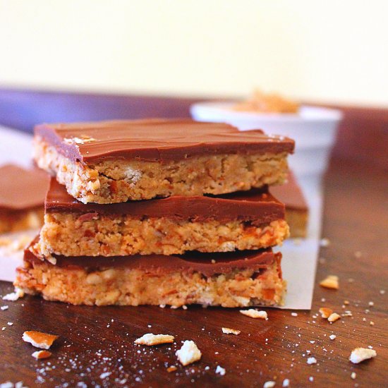 No-Bake Chocolate Pretzel