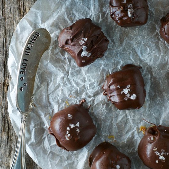 Paleo Salted Caramels