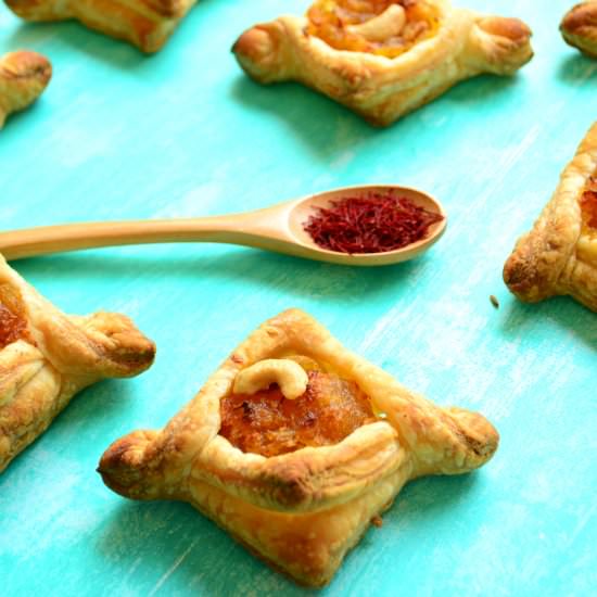 Pumpkin Halwa Pastry Tarts