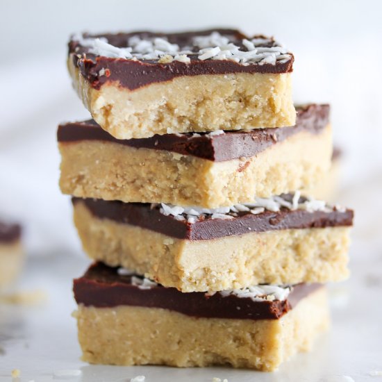 Chocolate Coconut Cashew Bars