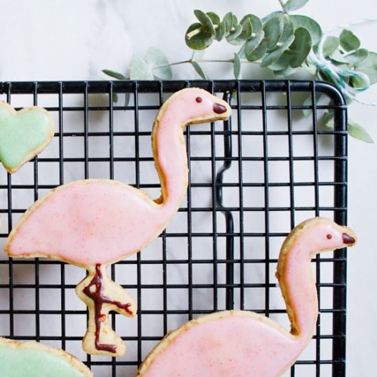 Flamingo Cookies