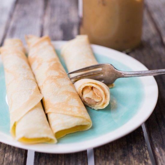 Dulce de Leche Crepes