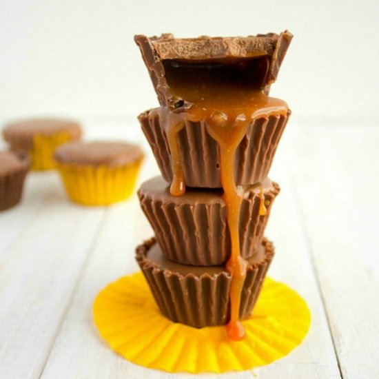 Chocolate Salted Caramel Cups