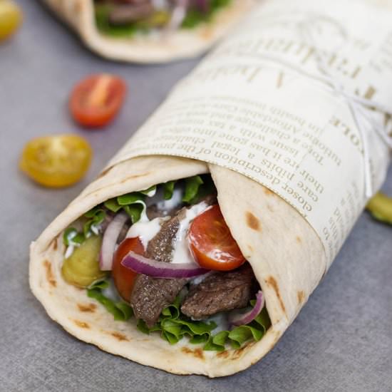 Lebanese Beef Shawarma