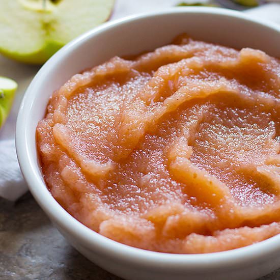 cardamom apple sauce