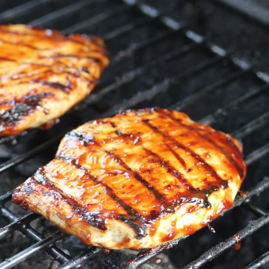 Barbecued Buttermilk Chicken Breast