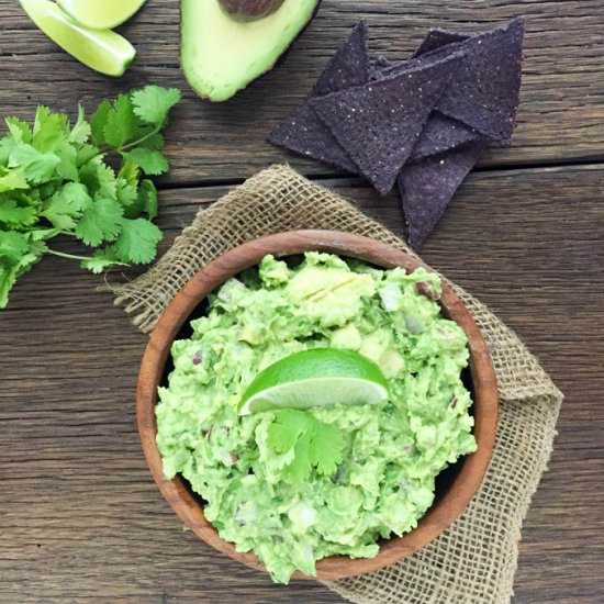 6 Ingredient Guacamole