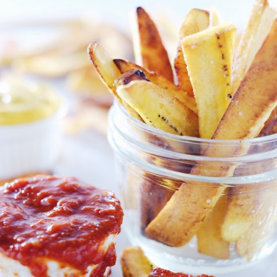 Paleo Plantain Fries