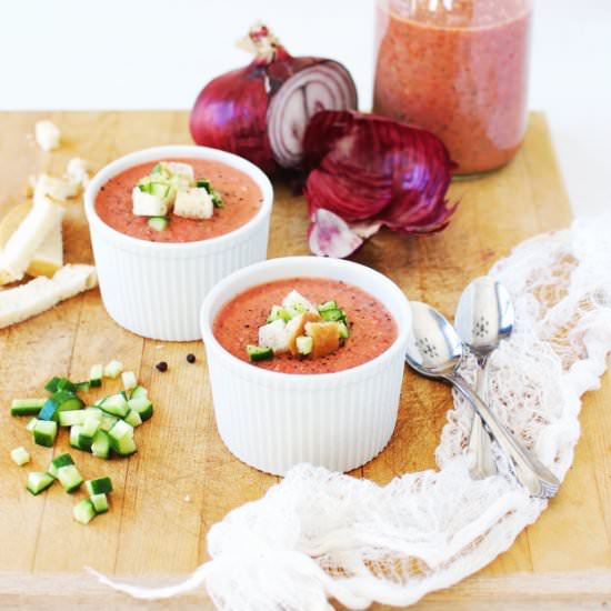 Authentic Spanish Gazpacho