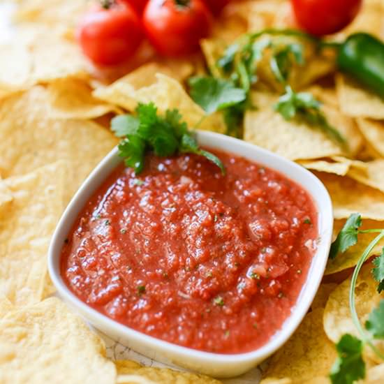 Easy Homemade Salsa