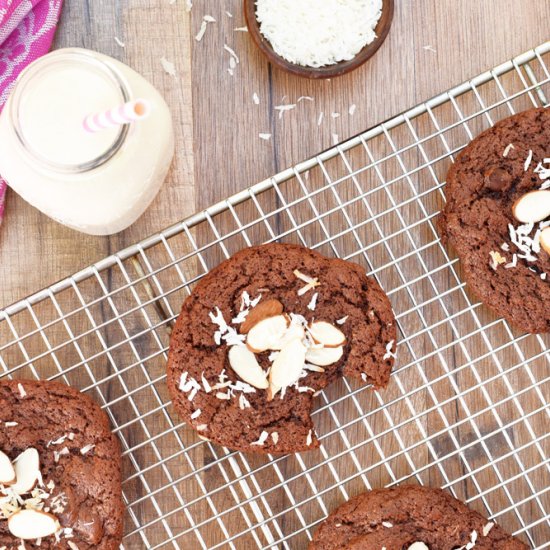 Double Chocolate Power Cookies