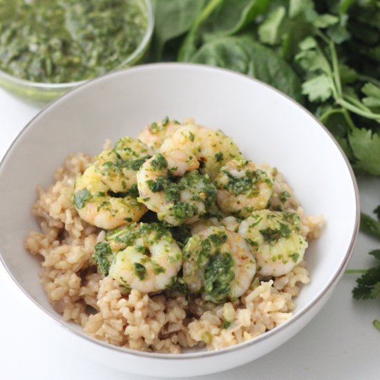 Chimichurri Shrimp