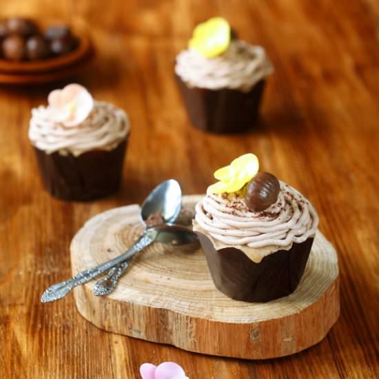 Mont Blanc Cupcakes