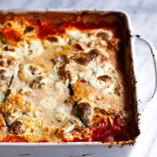 Low Carb Eggplant Lasagna