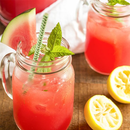 Watermelon Mint Lemonade