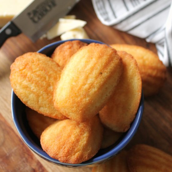 Pepper Jack & Cornmeal Madeleines