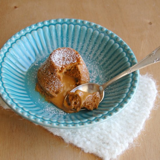 Dulce de Leche Molten Cakes