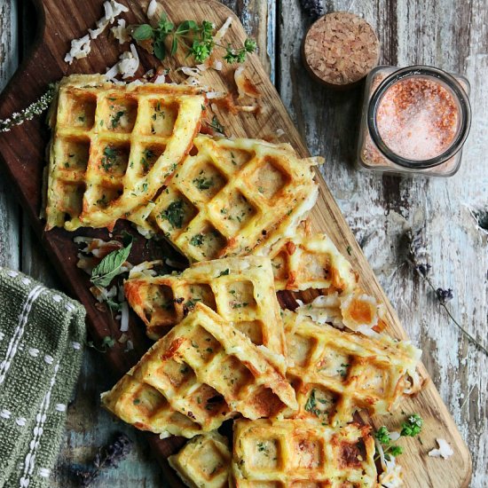 Flourless Potato Waffles