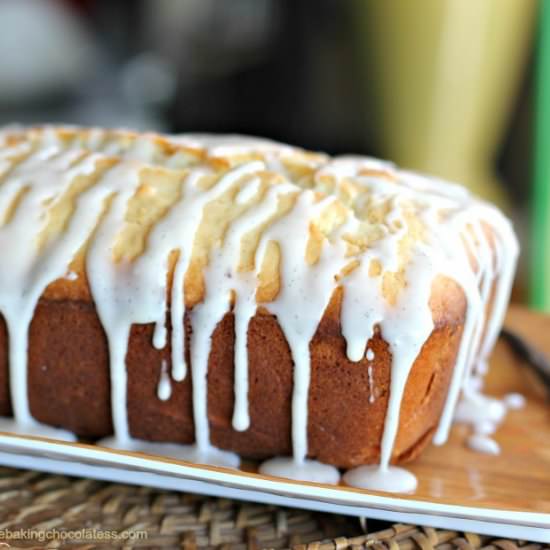 Vanilla Bean CreamCheese Pound Cake