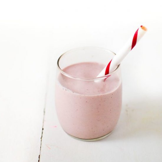 Roasted Strawberry Milkshakes