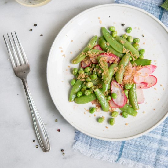 Sautéed Summer Peas