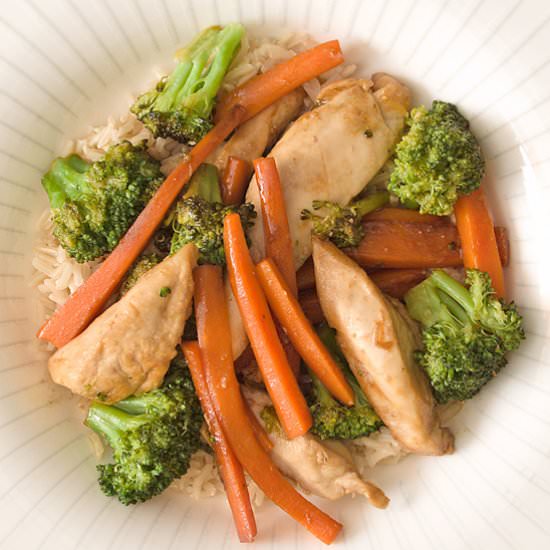 Lemony Chicken Stir Fry