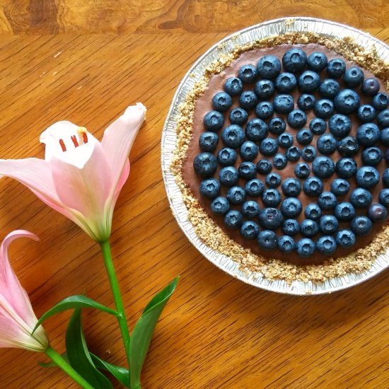 Chocolate Blueberry Tart