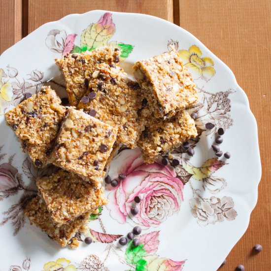 Watermelon Seed & Choc Chip Bars