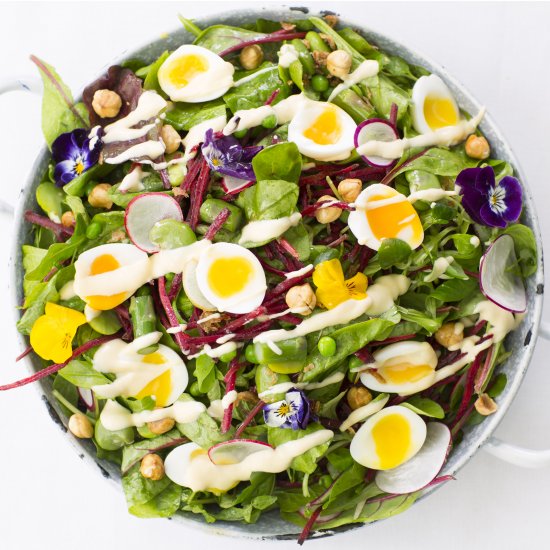 English garden salad