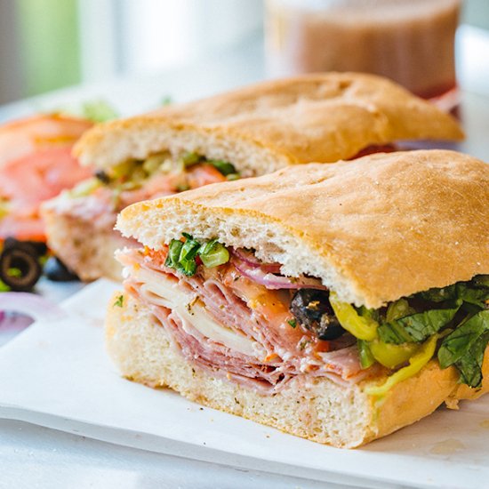 Classic Italian Sub Sandwich