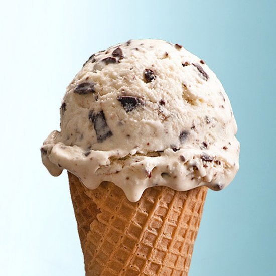 no-churn fresh mint chip ice cream