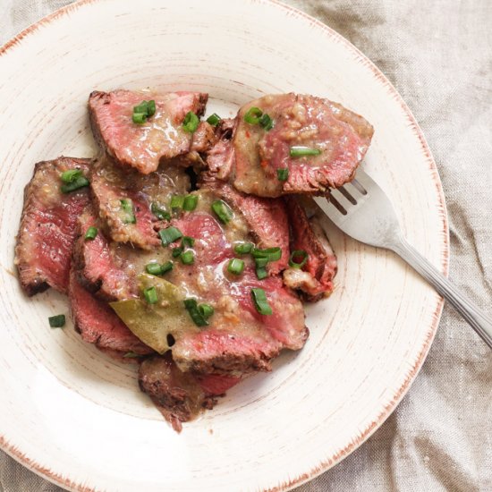 Filet Mignon with Rendang Sauce