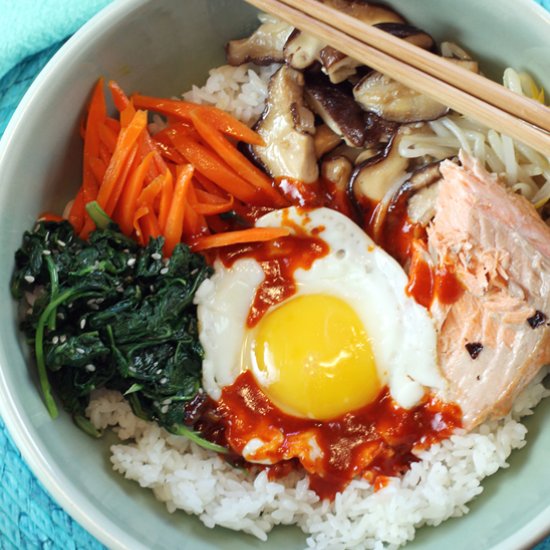 Salmon Bibimbap