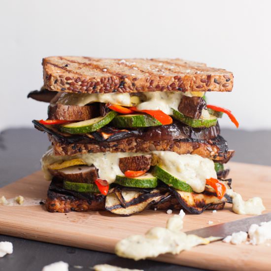 Grilled Veggie Sandwiches