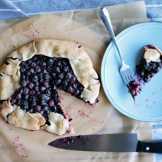 Blueberry Galette