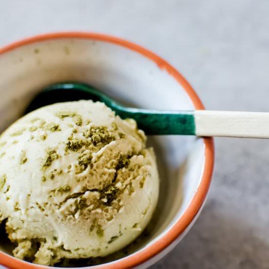 Matcha Ice Cream (Vegan)